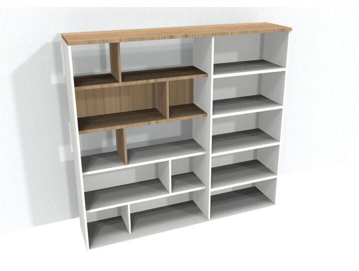 Büroregal Bücherregal Pendo Vari Edo Design Kombination 220 H 189 cm Farbauswahl von BLA-Büro-Liebt-Ausstattung