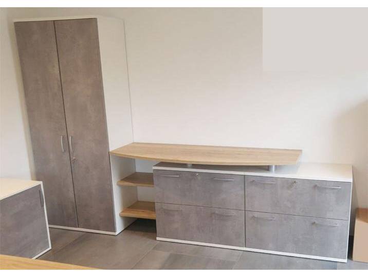 Büroschrank Kombination Pendo Vari Edo HR 280 x 224 x 44-60 cm 6 OH Auswahl Farbe Optionen von BLA-Büro-Liebt-Ausstattung