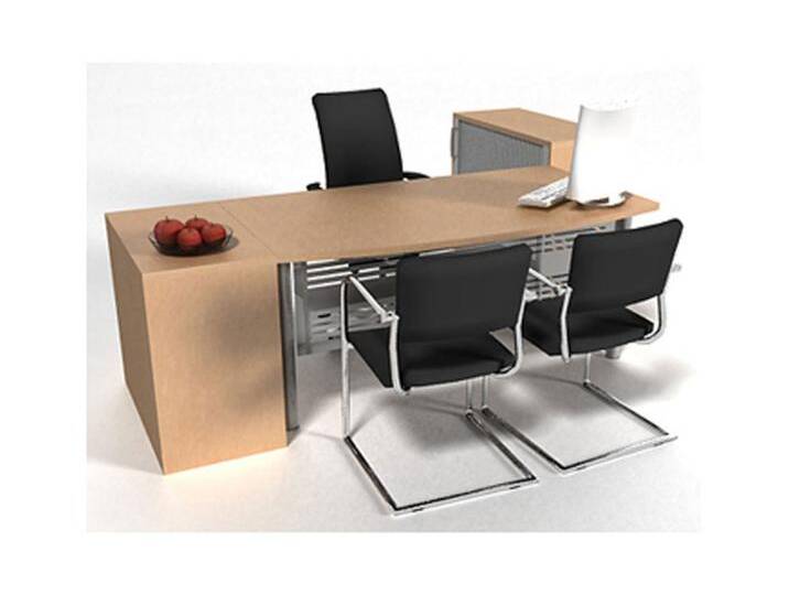 Bürotisch Schreibtisch Container Sideboard Kommode Pendo Rondo 1 Auswahl Farbe Optionen von BLA-Büro-Liebt-Ausstattung