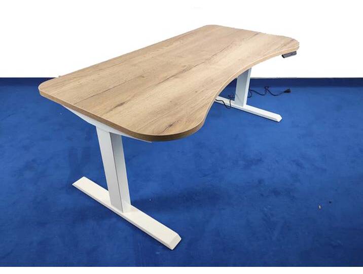 Bürotisch Schreibtisch elektrisch höhenverstellbar Pendo Accent Form C Design Auswahl Farbe Optionen Größe von BLA-Büro-Liebt-Ausstattung