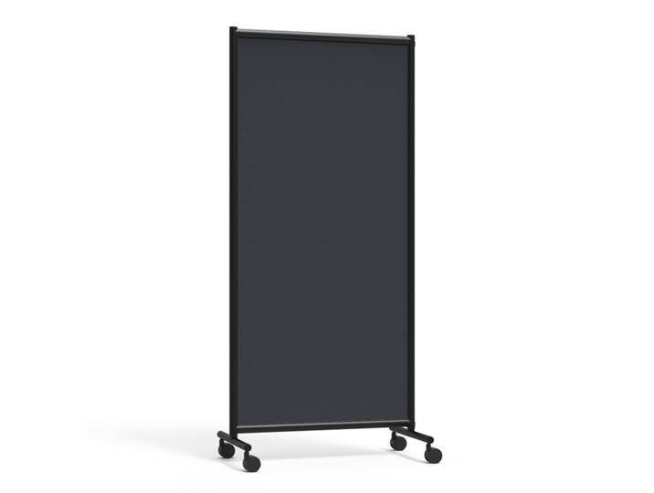 Einzel-Stellwand Trennwand Lintex One Screen Single Mobil anthrazit von BLA-Büro-Liebt-Ausstattung