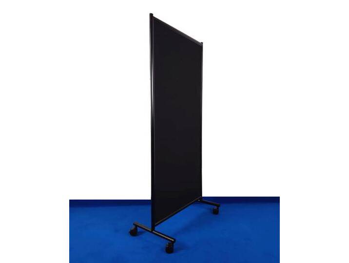 Einzel-Stellwand Trennwand Lintex One Screen Single Mobil schwarz von BLA-Büro-Liebt-Ausstattung