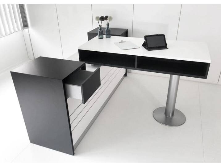 Empfangstheke Büro Sideboard Tisch Pendo Live in Auswahl Farbe Größe Optionen von BLA-Büro-Liebt-Ausstattung
