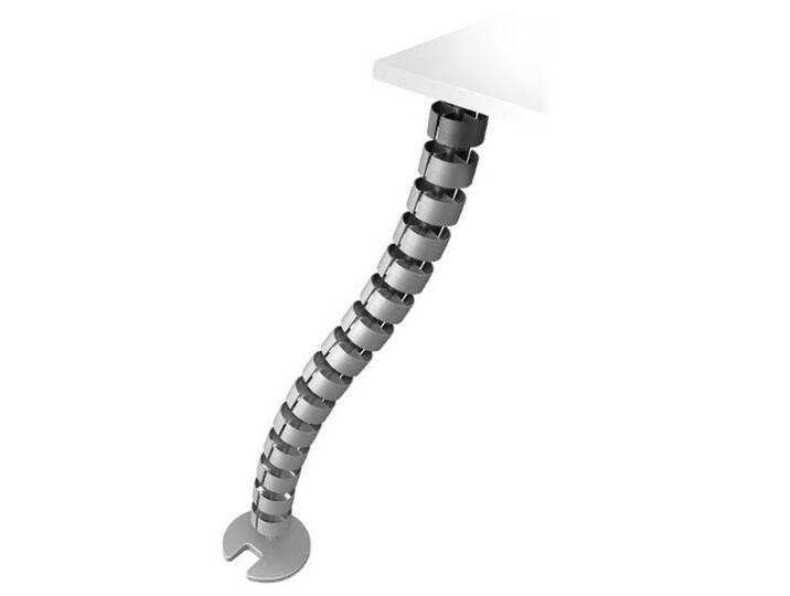 Kabel-Wurm Führung Dataflex 127 cm silber Top Vor-Ort-Artikel von BLA-Büro-Liebt-Ausstattung