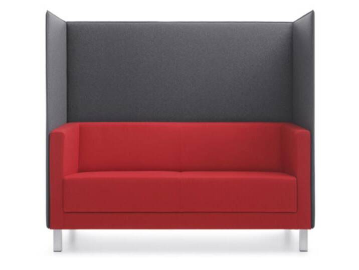 Loungesofa Clubsofa Van Cover Lite 2 1-2 Sitzer Sichtschutz Auswahl Farbe Optionen von BLA-Büro-Liebt-Ausstattung