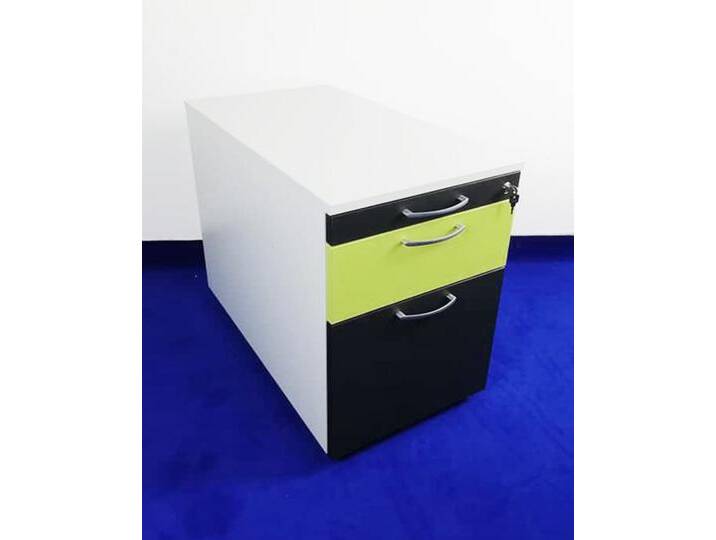 Rollcontainer Pendo Orga-Tec EC mit 1 Ordner-Taschen-HR-Auszug 80 cm officegrau anthrazit gebraucht Top Vor-Ort von BLA-Büro-Liebt-Ausstattung