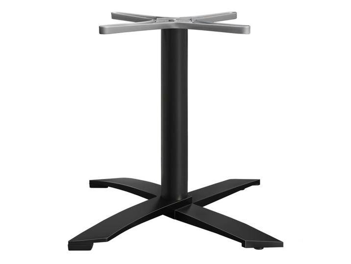 Säulen-Besprechungstisch Gästetisch Gestell Pendo X-Line Design 735 mm schwarz von BLA-Büro-Liebt-Ausstattung