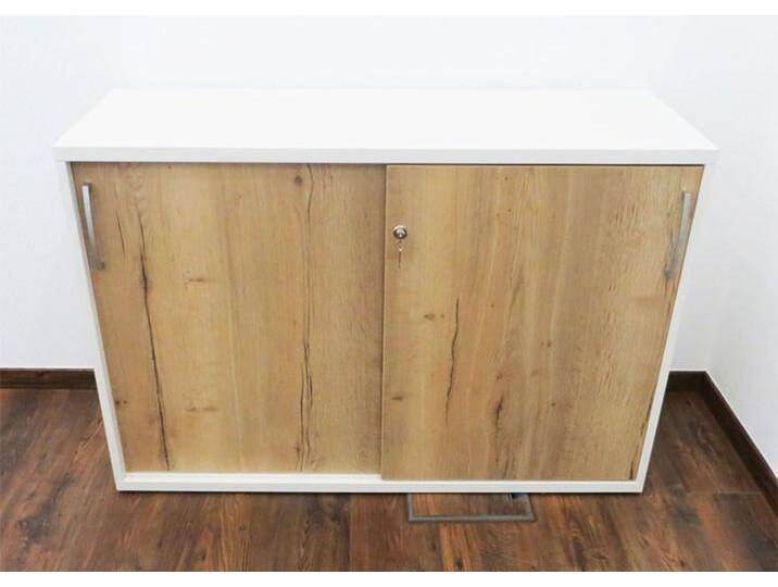 Schiebetürenschrank Sideboard Kommode Pendo Vari Edo 1 1-2 OH 100 H 72 cm Auswahl Farbe Optionen von BLA-Büro-Liebt-Ausstattung