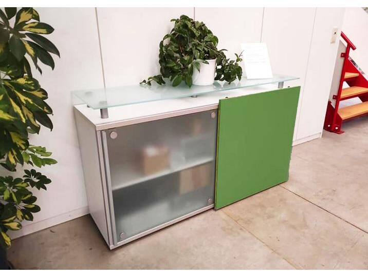Schwebetürenschrank-Sideboard Kommode Expendo Exklusiv Line 2er 2 OH Glas Board Auswahl Farbe Größe Optionen Schwebetürenschrank-Sideboard Kommode Expendo Exklusiv Line 2er 2 OH Glas Board Auswahl Farbe Größe Optionen von BLA-Büro-Liebt-Ausstattung