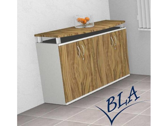 Sideboard Kommode Ablageboard Kombination Vari Edo T 160 x 135 x 44-60 cm Auswahl Farbe Optionen von BLA-Büro-Liebt-Ausstattung