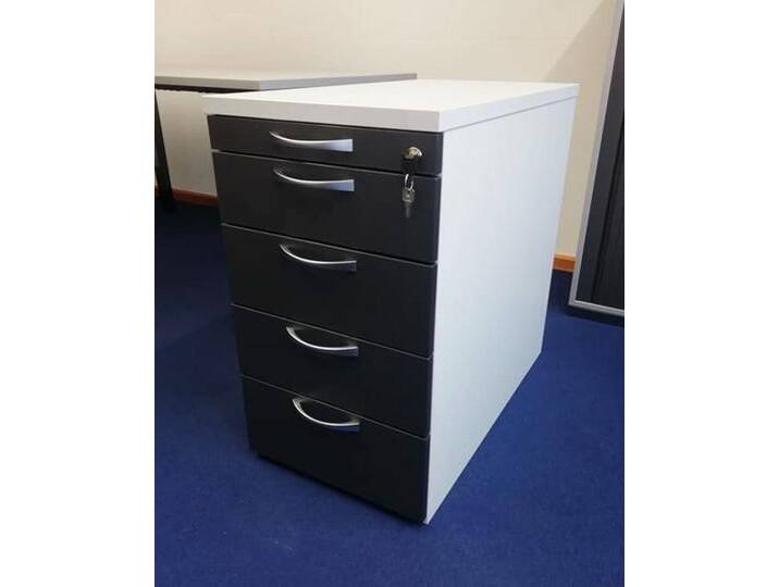Standcontainer Pendo Orga-Tec EC 4 Schubladen 80 cm Design 1 Auswahl Farbe Optionen von BLA-Büro-Liebt-Ausstattung