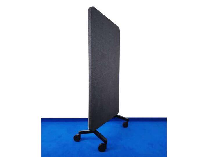 Stellwand Trennwand Raumteiler Lintex Mood Fabric Mobile 100 x 196 cm Glas Filz Auswahl Farbe Optionen von BLA-Büro-Liebt-Ausstattung
