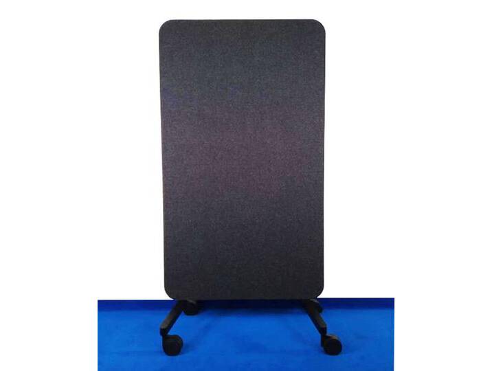 Stellwand Trennwand Raumteiler Lintex Mood Fabric Mobile 70 x 196 cm Glas Filz Auswahl Farbe Optionen von BLA-Büro-Liebt-Ausstattung