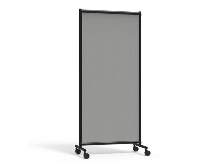 Stellwand Trennwand Raumteiler One Screen Single Mobil grau von BLA-Büro-Liebt-Ausstattung
