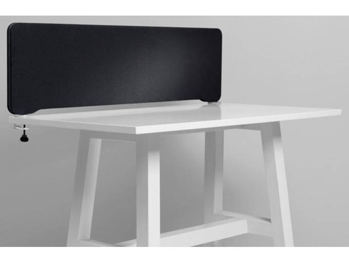 Tisch-Stellwand Trennwand Lintex Edge Stoff Akustik Topmodul 80 x 40 cm von BLA-Büro-Liebt-Ausstattung