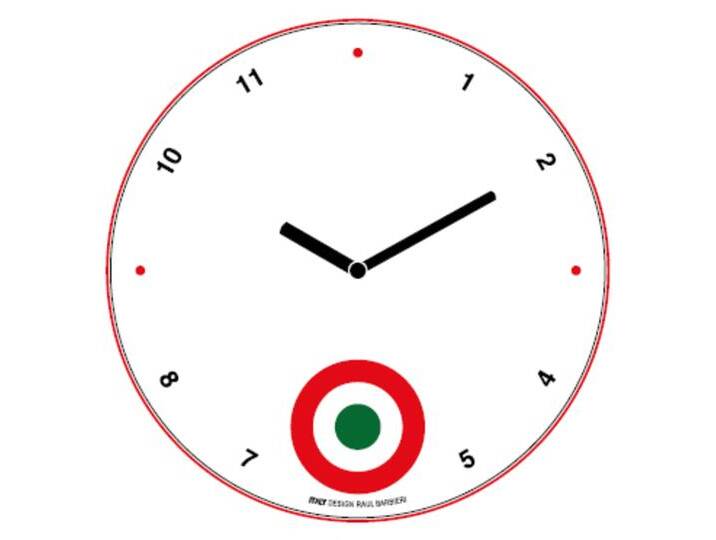 moderne Wanduhr Zeit Design Italien von BLA-Büro-Liebt-Ausstattung