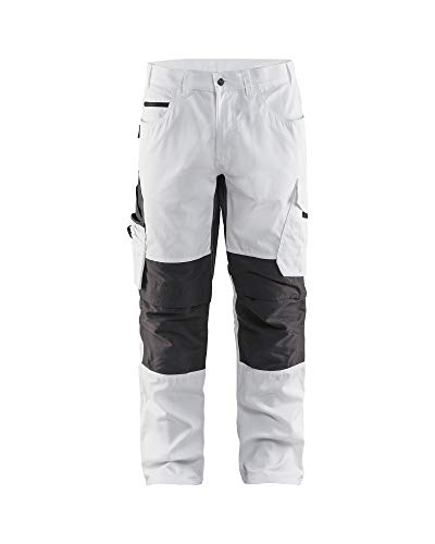 BLÅKLÄDER Arbeitshose mit Stretch für Maler 10951330 weiß für Herren, Größe C54 von BLÅKLÄDER