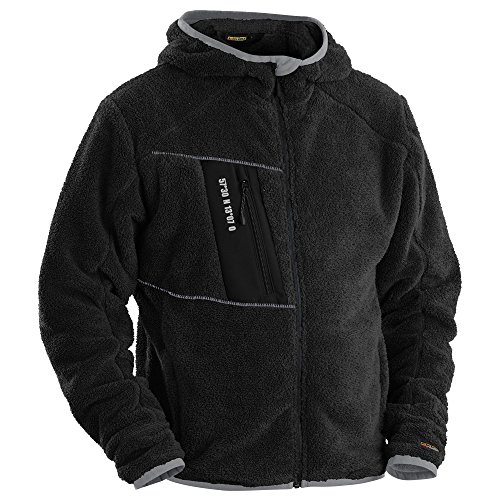 Blaklader 48632502 PELZFLOR-JACKE, Schwarz/Silber, grootte M von BLÅKLÄDER