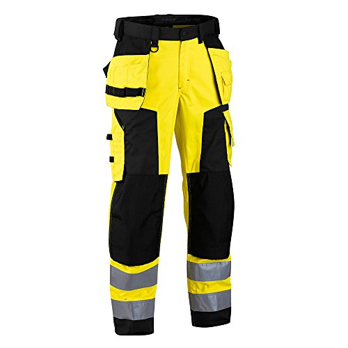 Blåkläder Workwear Winter SoftshellBundhose Highvis 1567, 30, gelb / schwarz, 1 Stück, 67-15672517-3399-D30 Blåkläder Workwear Winter SoftshellBundhose Highvis 1567, 30, gelb / schwarz, 1 Stück, 67-15672517-3399-D30 von BLÅKLÄDER