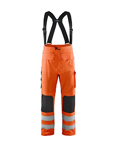 Blaklader 13022003 Regenhose High Visity Level 2, Hallo Vis Orange, Größe L von BLÅKLÄDER