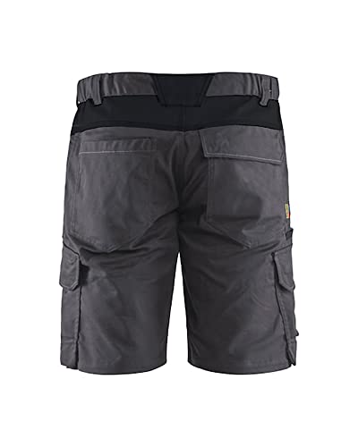 Blaklader 144618329699C56 Industrie Stretch Shorts, Mittelgrau/Schwarz, Größe C56 von BLÅKLÄDER