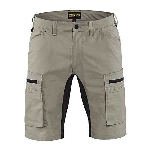 Blaklader 14491845 Dienst verkürzt die Strecke, Stein/ Schwarz, grootte C46 Blaklader 14491845 Dienst verkürzt die Strecke, Stein/ Schwarz, grootte C46 von BLÅKLÄDER