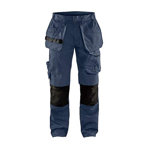 Blaklader 14961330 Service Shorts mit Nageltaschen, Dunkelmarine/Schwarz, grootte D96 Blaklader 14961330 Service Shorts mit Nageltaschen, Dunkelmarine/Schwarz, grootte D96 von BLÅKLÄDER