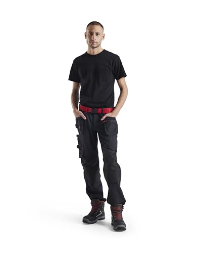 Blaklader 152216459956C48 4-Wege Stretch Handwerker Arbeitshose, Schwarz/Rot, Größe C48 Blaklader 152216459956C48 4-Wege Stretch Handwerker Arbeitshose, Schwarz/Rot, Größe C48 von BLÅKLÄDER