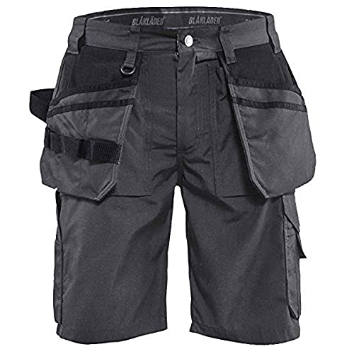 Blaklader 15261845 Handwerker-Shorts Leichtgewicht, Dunkelgrau/Schwarz, grootte C50 von BLÅKLÄDER