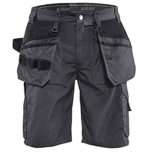 Blaklader 15261845 Handwerker-Shorts Leichtgewicht, Dunkelgrau/Schwarz, grootte C60 von BLÅKLÄDER