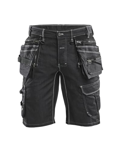 Blaklader 19921141 Handwerker-Shorts aus Stretch Cordura Denim, schwarz, Größe: C62 Blaklader 19921141 Handwerker-Shorts aus Stretch Cordura Denim, schwarz, Größe: C62 von BLÅKLÄDER