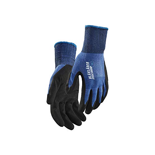 Blaklader 2932145585009 Nitril-Getauchte Arbeitshandschuhe, Kornblau, Größe 9 von BLÅKLÄDER