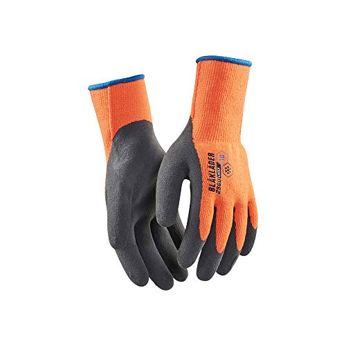 Blaklader 29601450530010 Handwerk Gefüttert Handschuh, Latex Überzogen, High Vis Orange, Größe 10 von BLÅKLÄDER
