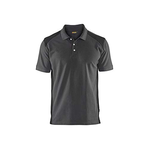 Blaklader 332410509699XS Polo-Haushirt, Mittelgrau/Schwarz, Größe Xs Blaklader 332410509699XS Polo-Haushirt, Mittelgrau/Schwarz, Größe Xs von BLÅKLÄDER