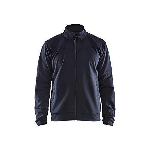 Blaklader 336225268699XS Sweatjacke mit Reissverschlusss, Dunkel Marineblau/Schwarz, Größe Xs von BLÅKLÄDER