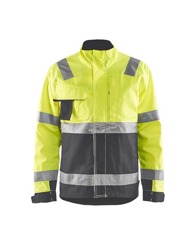 Blaklader 406418113396XS Jacke, High Vis Gelb/Mittelgrau, Größe XS von BLÅKLÄDER
