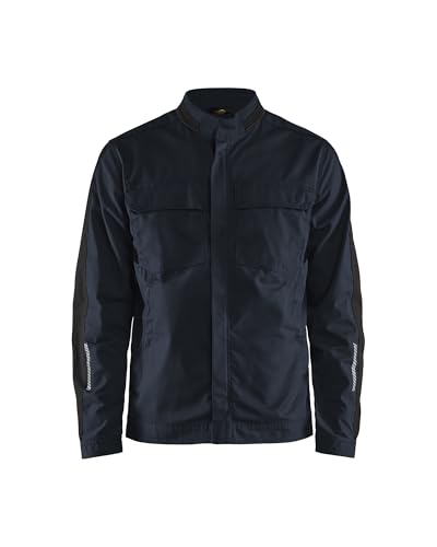 Blaklader 444418328699L Stretch Industrie Jacke, Dunkel Marineblau/Schwarz, Größe L von BLÅKLÄDER