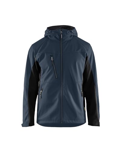 Blaklader 4753251686994XL Softshell Jacke, Dunkel Marineblau/Schwarz, Größe 4XL von BLÅKLÄDER