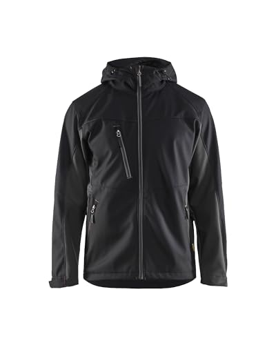 Blaklader 475325169998XL Softshell Jacke mit Kapuze, Schwarz/Dunkelgrau, Größe XL Blaklader 475325169998XL Softshell Jacke mit Kapuze, Schwarz/Dunkelgrau, Größe XL von BLÅKLÄDER
