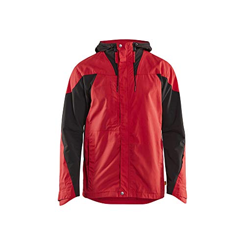 Blaklader 475918465699S Allround Jacke mit Stretch, Rot/Schwarz, Größe S von BLÅKLÄDER