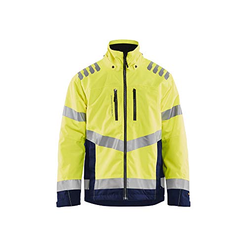 Blaklader 478019773389XS WinterJacke, High Vis Gelb/Marine, Größe XS von BLÅKLÄDER