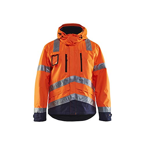 Blaklader 483719775349XXL FunktionsJacke, High Vis Orange/Grün, Größe XXL von BLÅKLÄDER