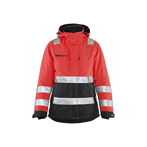 Blaklader 487219875599XL Damen WinterJacke, High Vis Rot/Schwarz, Größe XL von BLÅKLÄDER