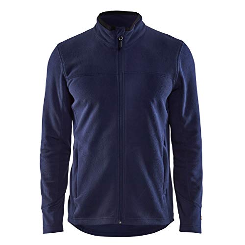 Blaklader 48951010 SUPERLEICHTE FLEECE-JACKE, Marineblau, grootte S von BLÅKLÄDER