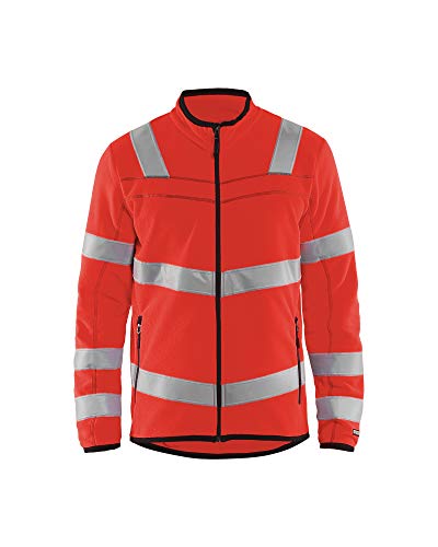 Blaklader 49411010 JACKE AUS HOCHVISKOSEM MIKROFLEECE, Rotes Hochvisier, grootte 4XL Blaklader 49411010 JACKE AUS HOCHVISKOSEM MIKROFLEECE, Rotes Hochvisier, grootte 4XL von BLÅKLÄDER