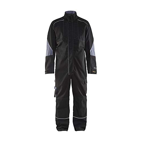 Blaklader 606115169994D96 Flammschutz Overall, Schwarz/Grau, Größe D96 von BLÅKLÄDER