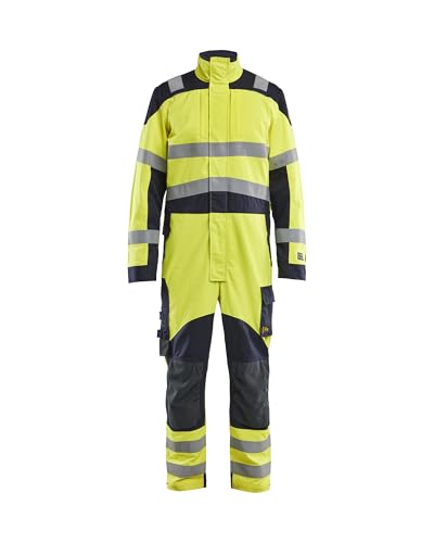 Blaklader 608915123389C48 Inhärent Multinorm Overall, High Vis Gelb/Marineblau, Größe C48 von BLÅKLÄDER