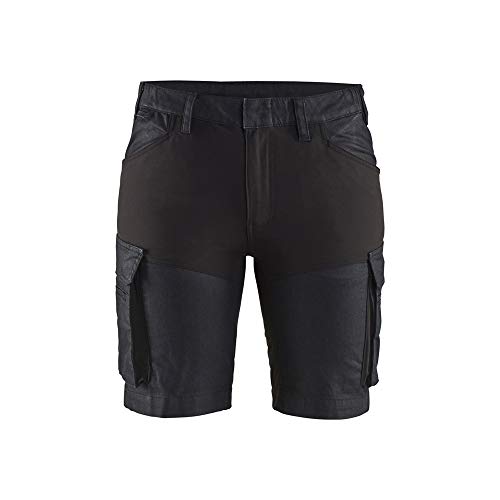 Blaklader 713711478999C46 Damen Service Stretch Shorts, Marineblau/Schwarz, Größe C46 von BLÅKLÄDER