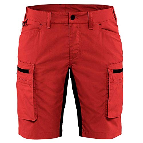 Blaklader 71491845 SERVICEROCK MIT STRETCH, Rot/ Schwarz, grootte C34 von BLÅKLÄDER