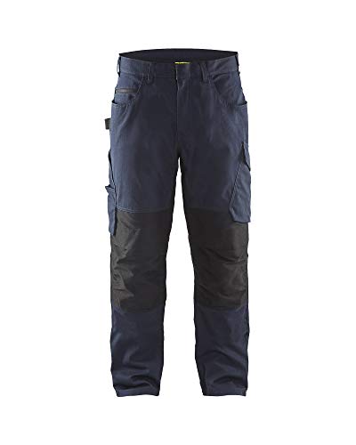Blakläder 149513308699C58 Service Bundhose Größe in marineblau/Schwarz, C58 von BLÅKLÄDER